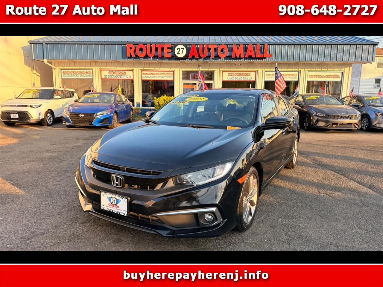 2021 Honda Civic EX-L Sedan CVT