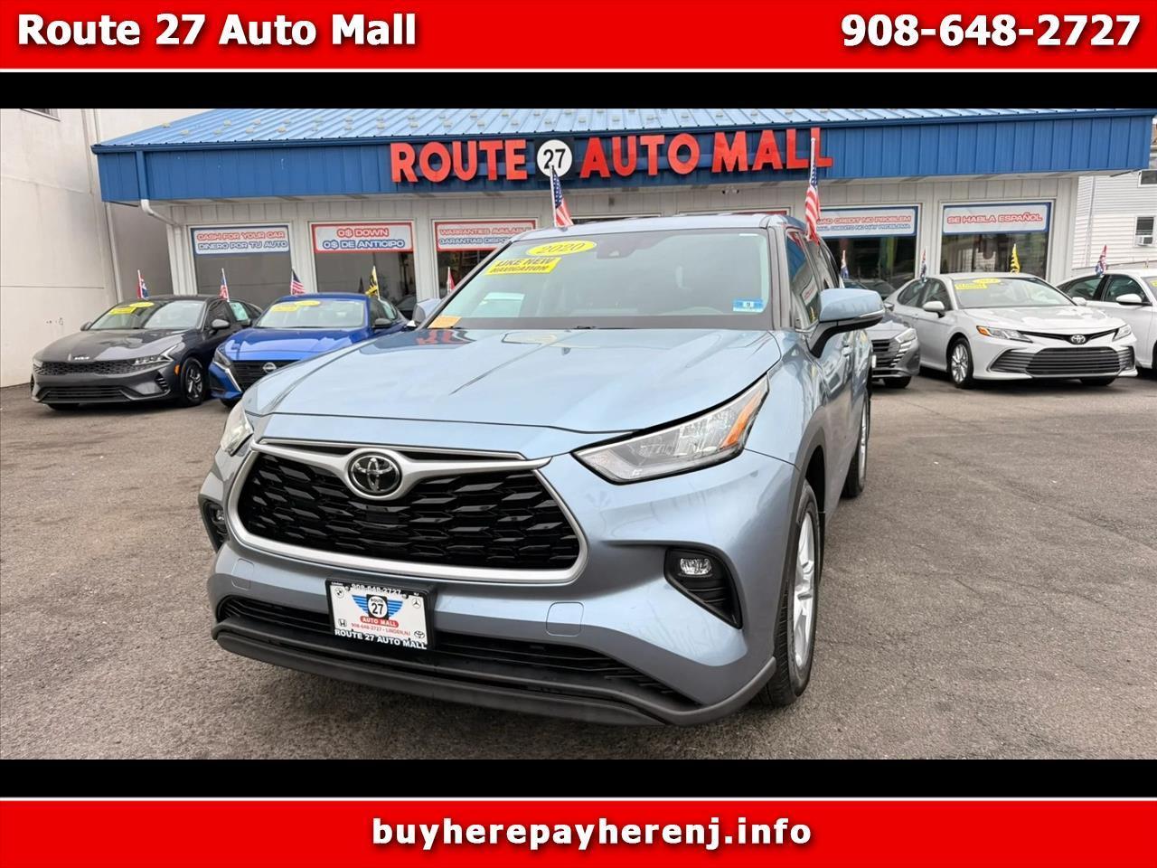 Toyota Highlander LE AWD V6 2020