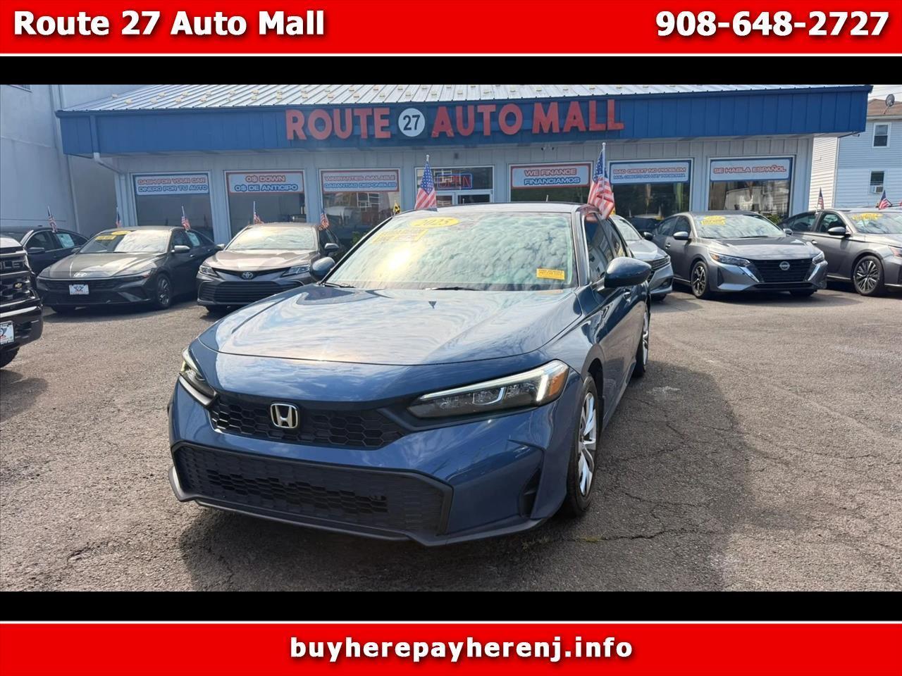2025 Honda Civic LX Sedan CVT