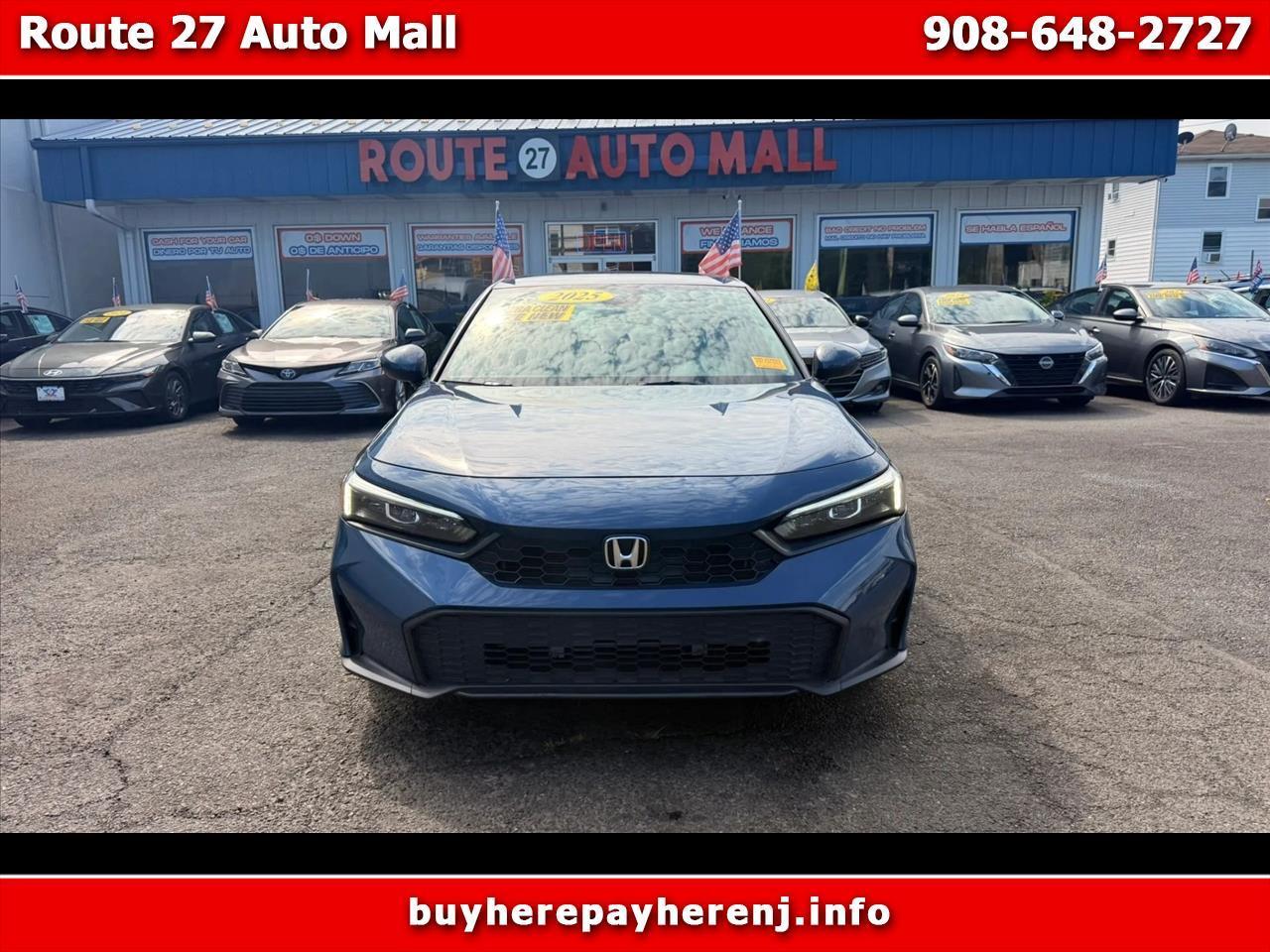 2025 Honda Civic LX Sedan CVT