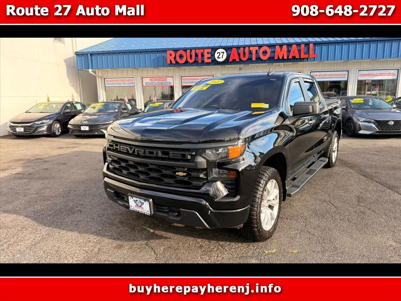 2022 Chevrolet Silverado 1500 Custom Crew Cab 4WD