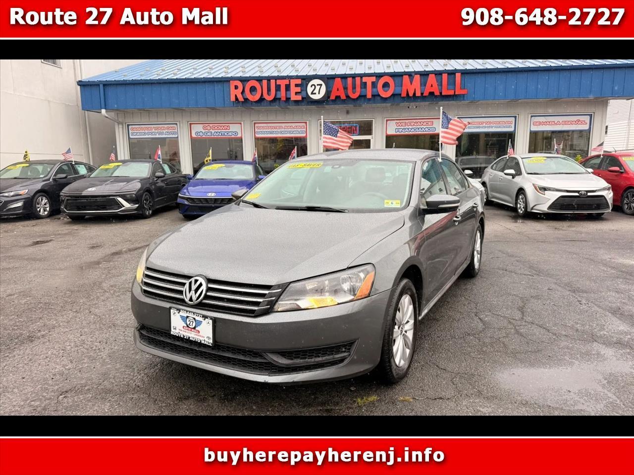 2013 Volkswagen Passat 2.5L S W/Appearance