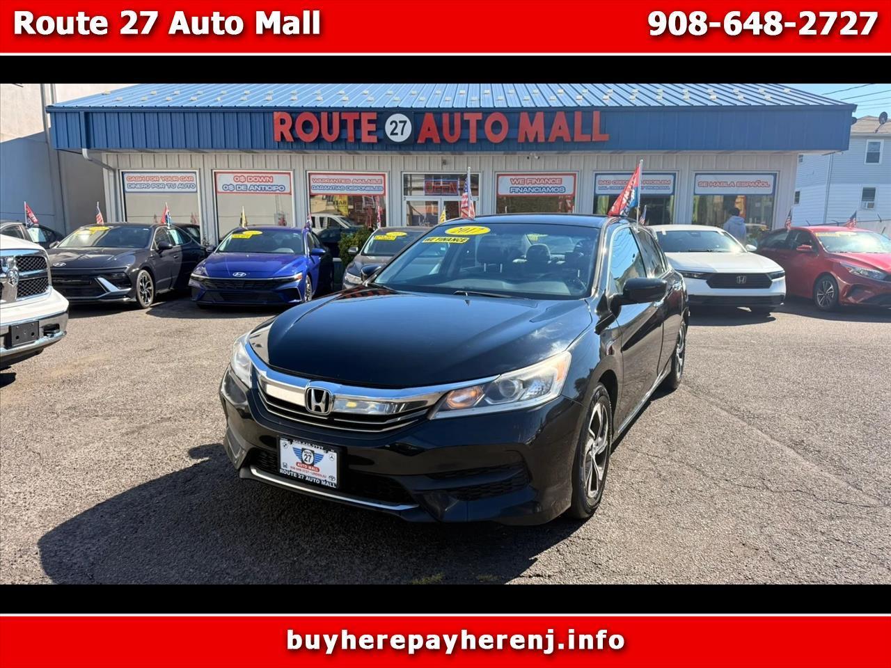 2017 Honda Accord LX Sedan CVT