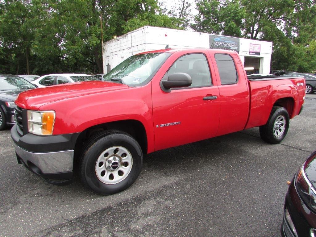 GMC Sierra 1500 4WD Ext Cab 143.5" Work Truck 2009