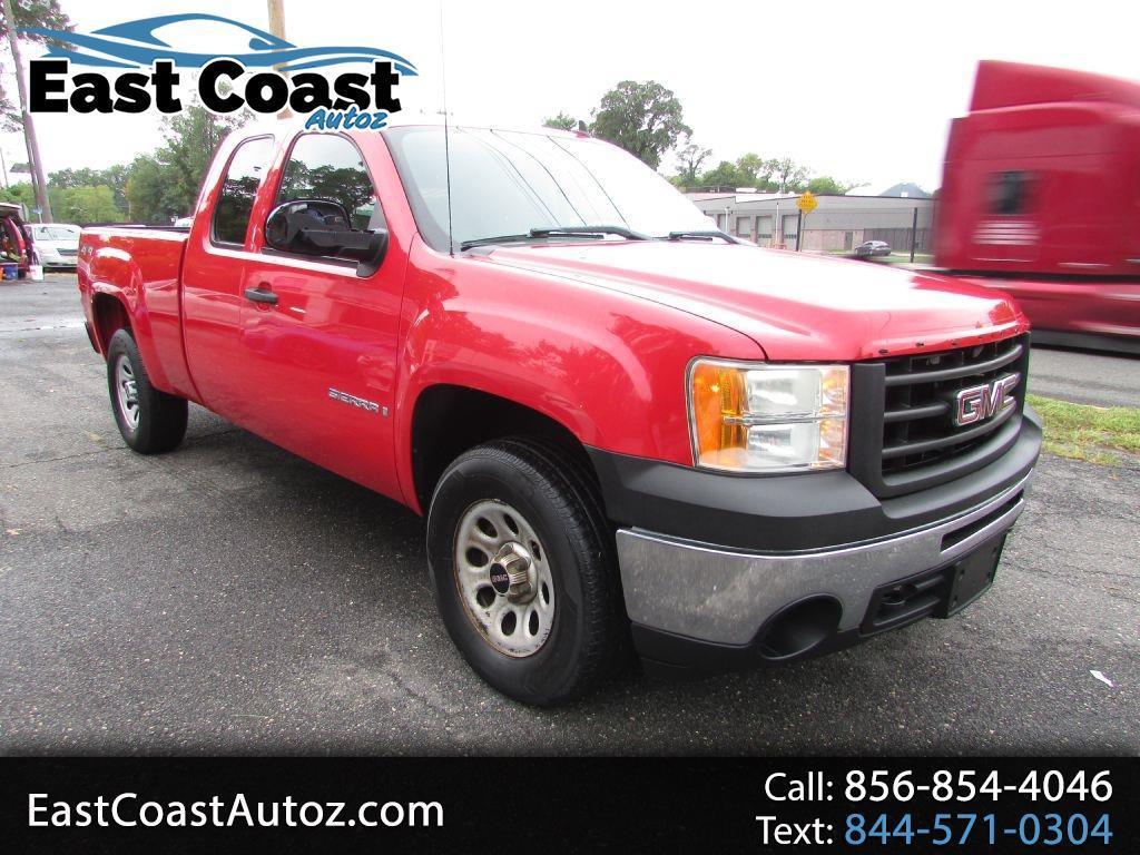 2009 GMC Sierra 1500 4WD Ext Cab 143.5" Work Truck