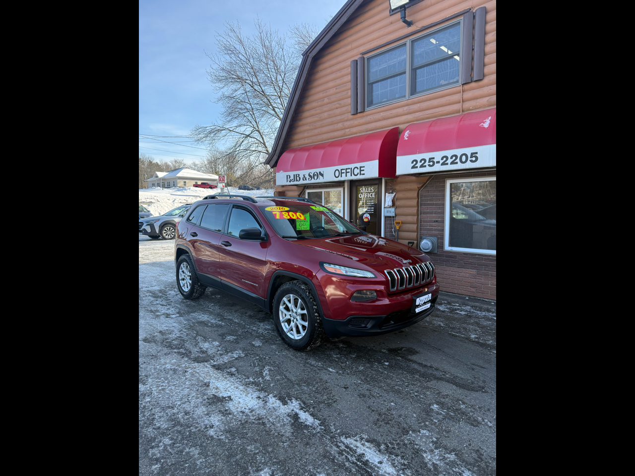 2016 Jeep Cherokee 4WD 4dr Sport