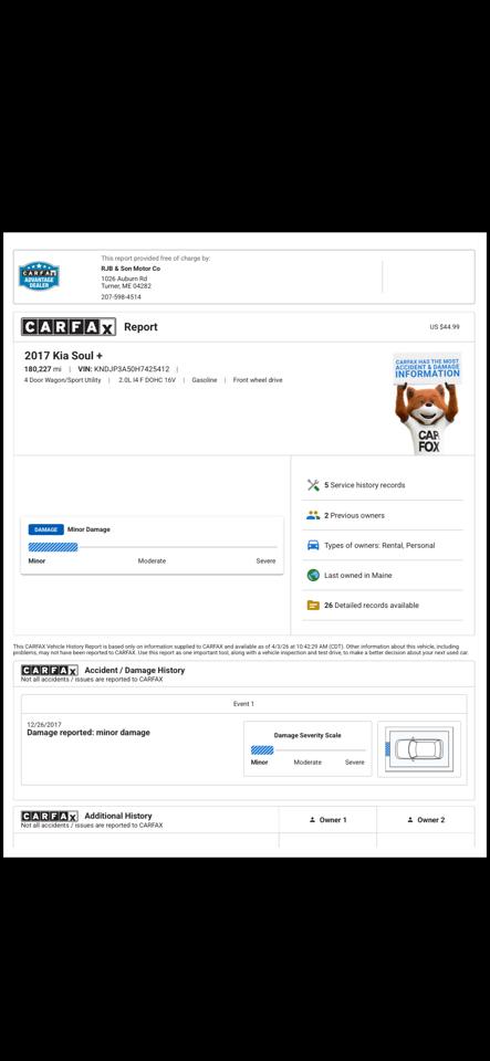 Kia Soul + Auto 2017