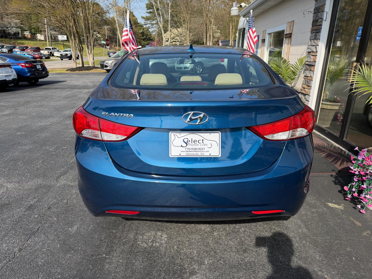 Hyundai Elantra 4dr Sdn Auto GLS 2013