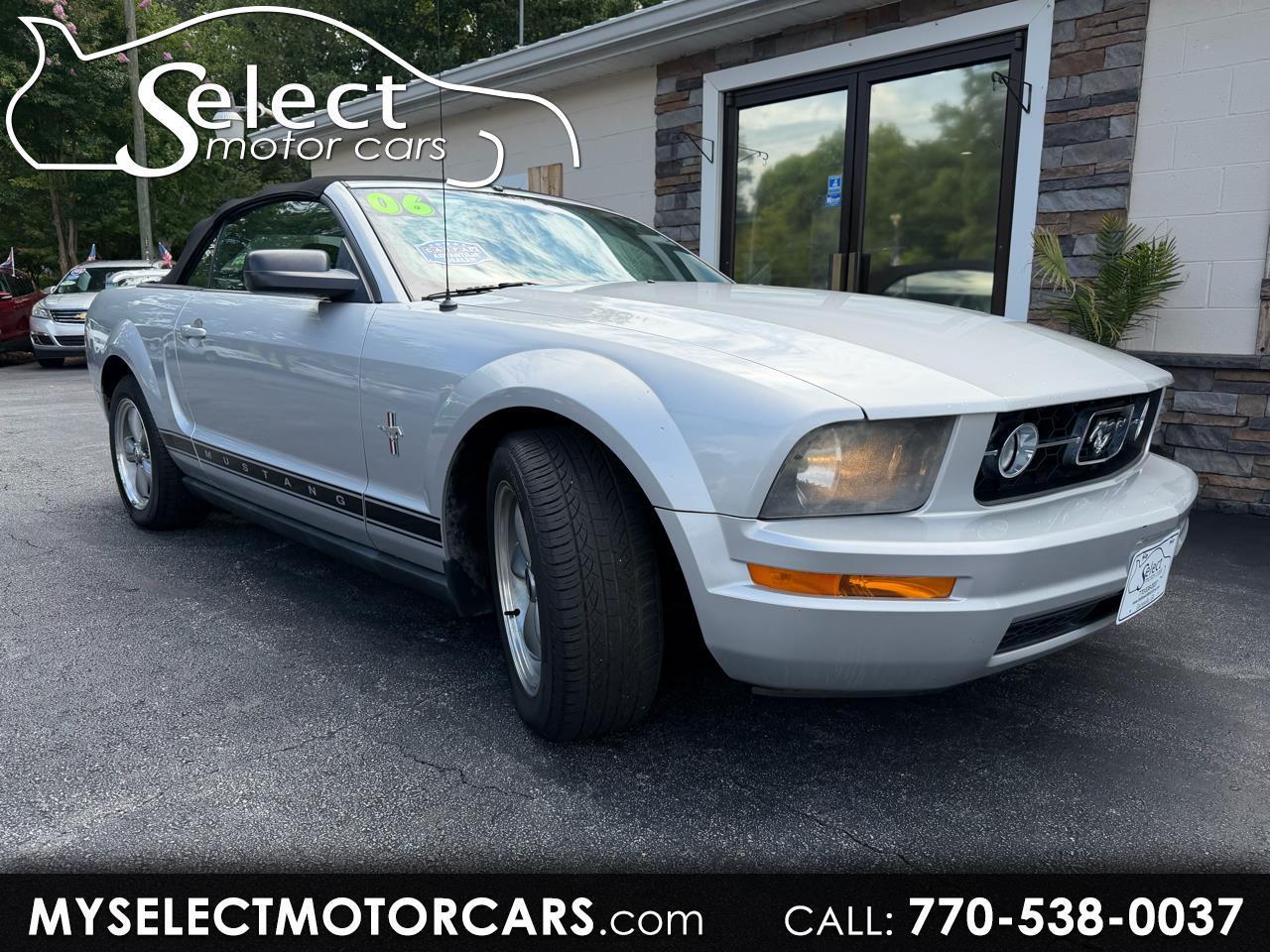 2006 Ford Mustang V6 Premium Convertible