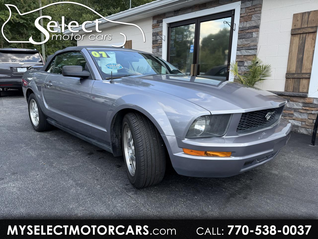 2007 Ford Mustang V6 Deluxe Convertible