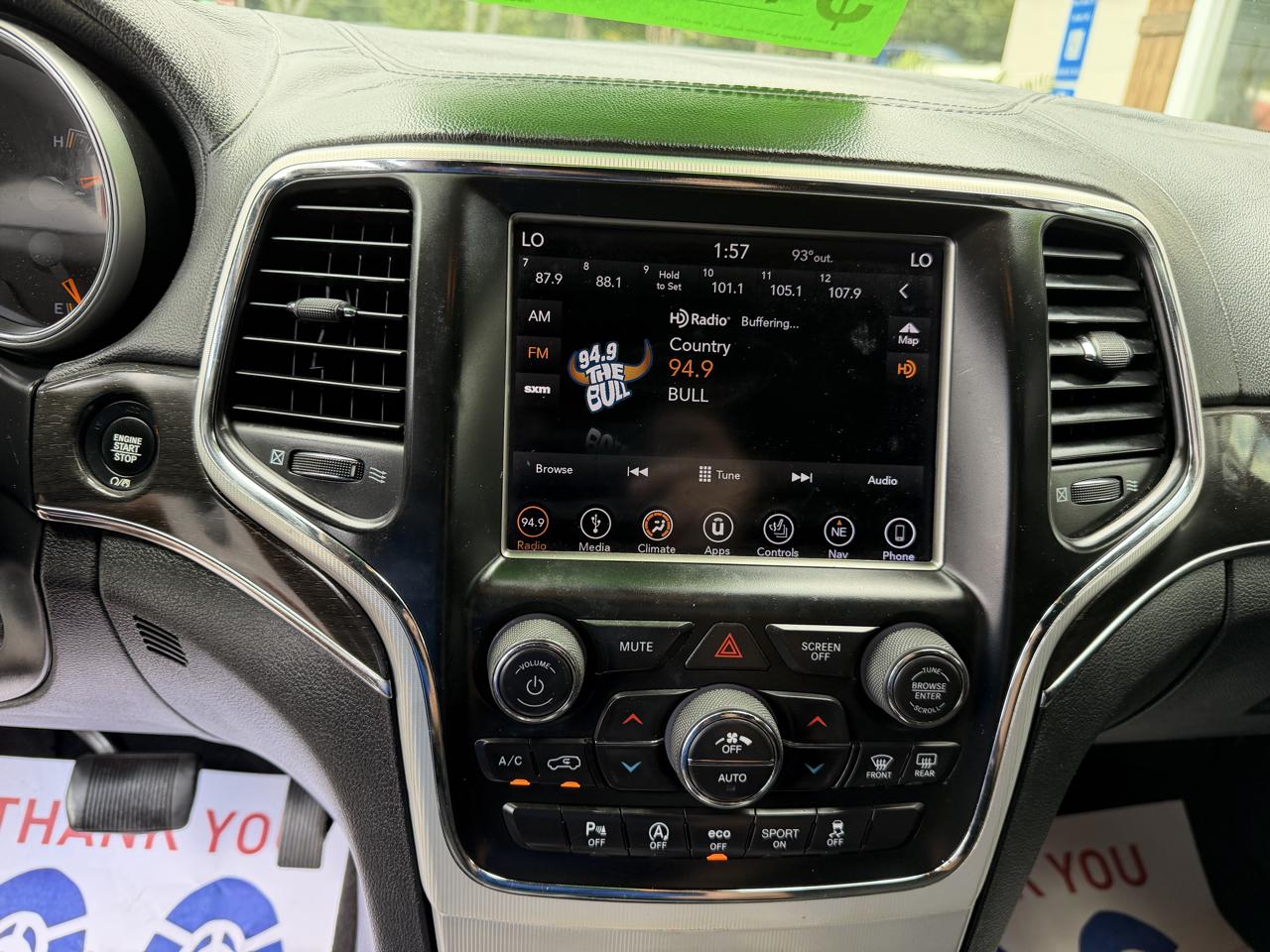 Jeep Grand Cherokee Limited 2WD 2018
