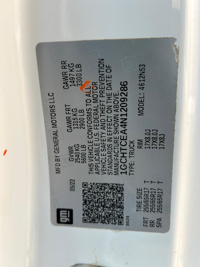 Chevrolet Colorado  2022