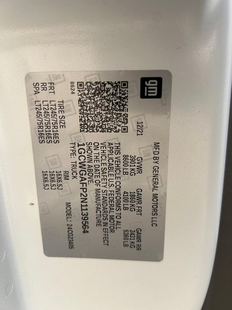 Chevrolet Express  2022