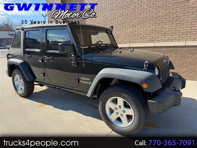 2016 Jeep Wrangler SPORT