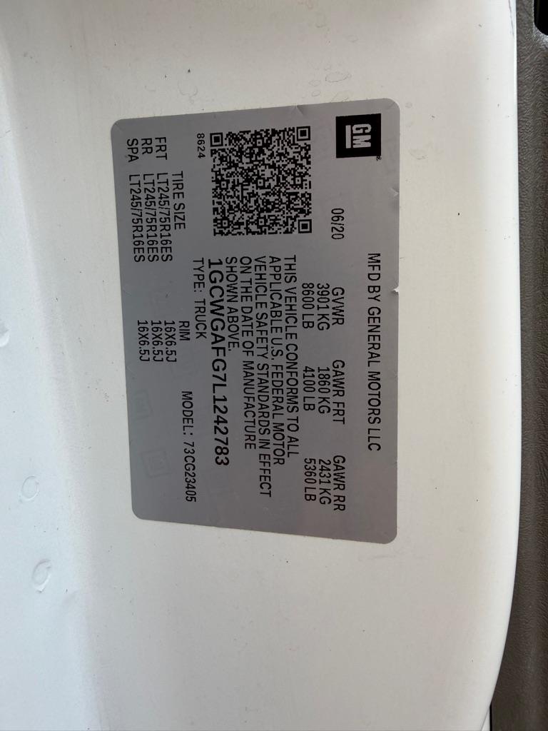 Chevrolet Express  2020