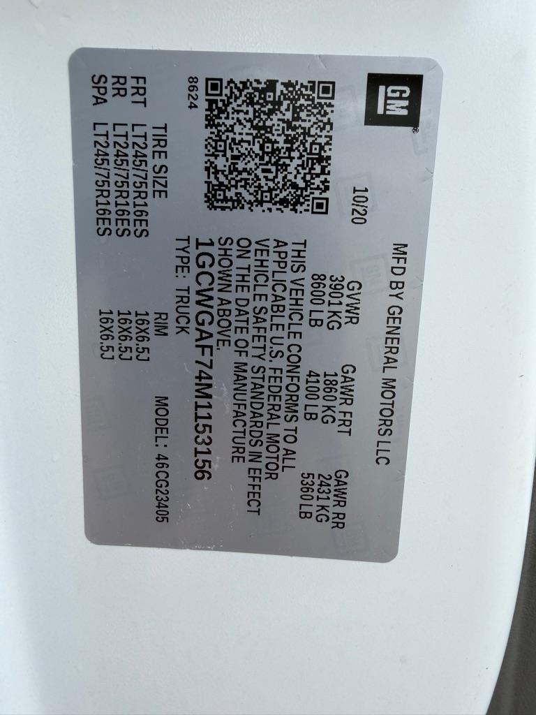 Chevrolet Express  2021