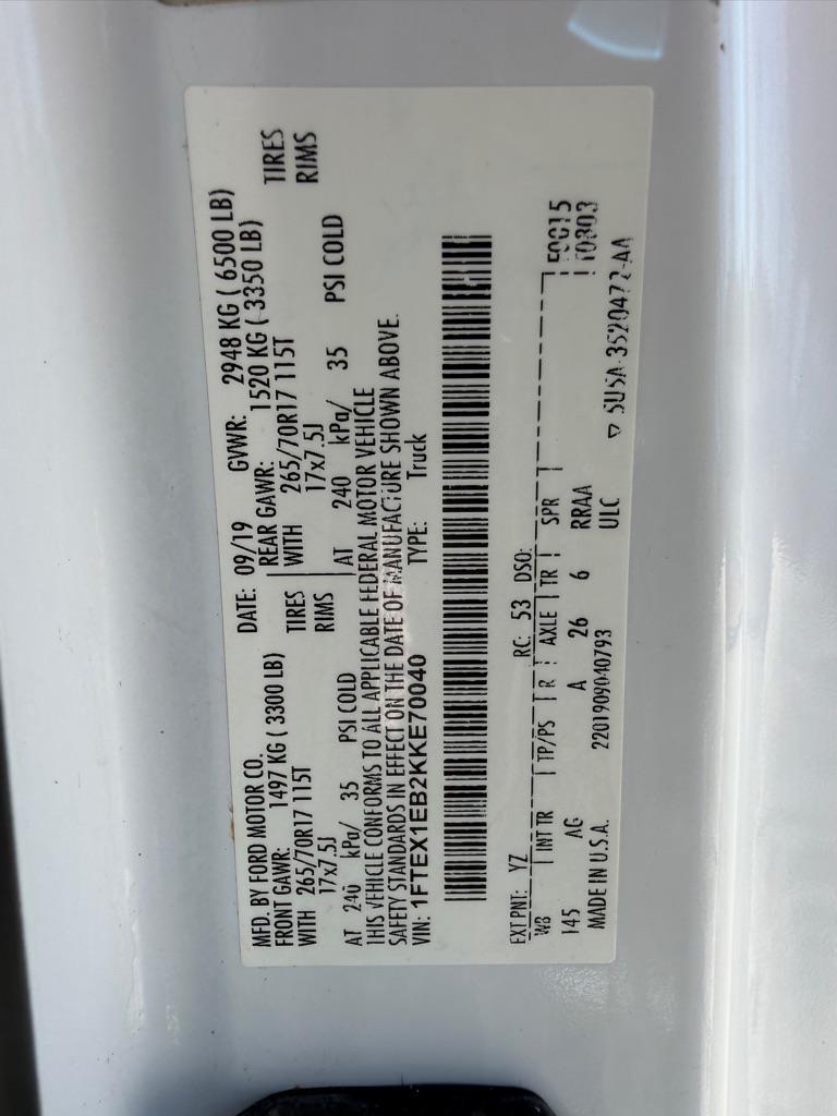 Ford F-150  2019