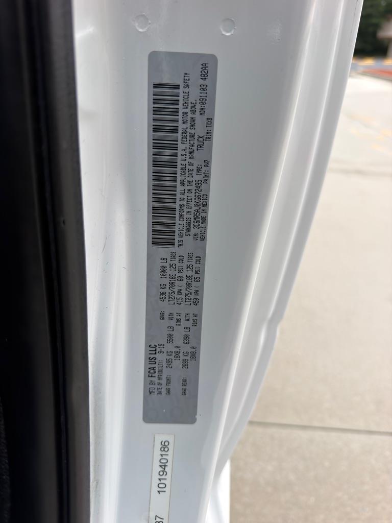 RAM 2500  2019