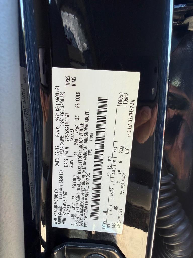 Ford F-150  2019