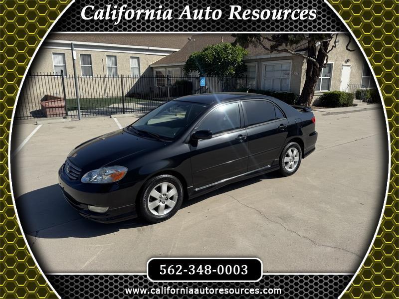 Toyota Corolla S 4D Sedan 2003