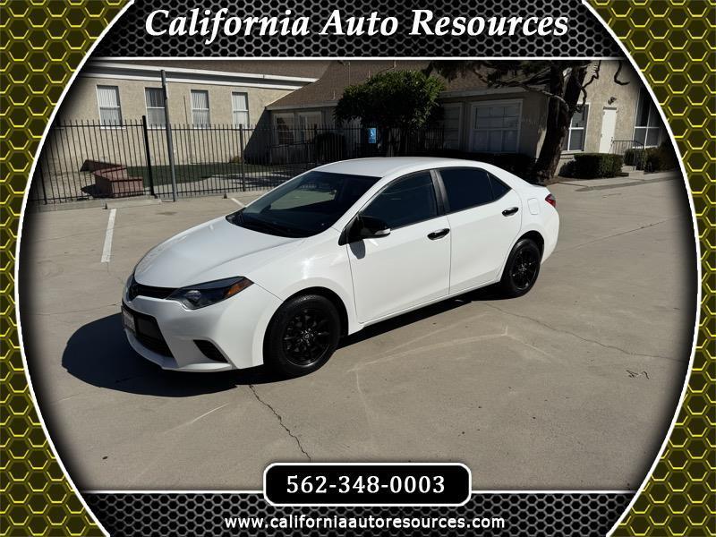 2016 Toyota Corolla L 4D Sedan