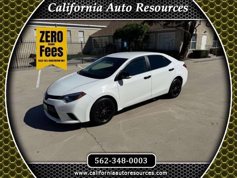 2016 Toyota Corolla L 4D Sedan