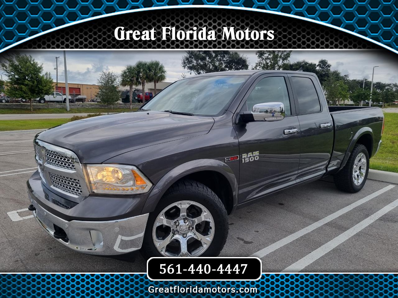 2016 RAM 1500 Laramie Quad Cab 4WD