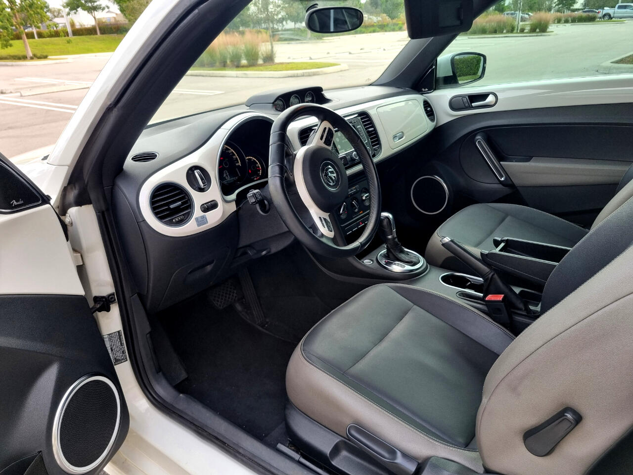 Volkswagen Beetle 2.0T Turbo Convertible 2013