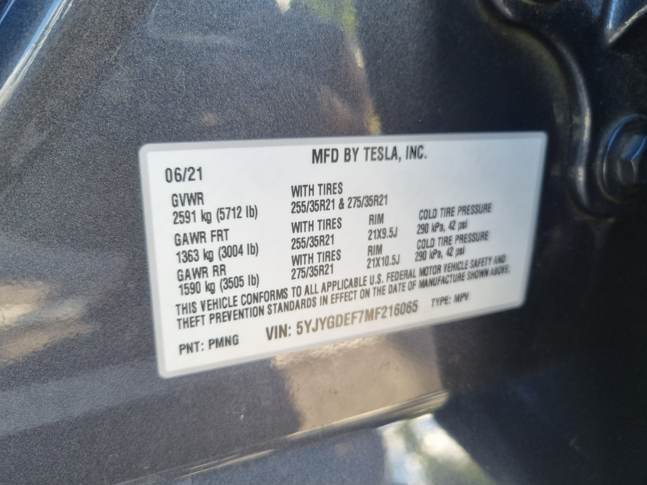 Tesla Model Y Performance 2021
