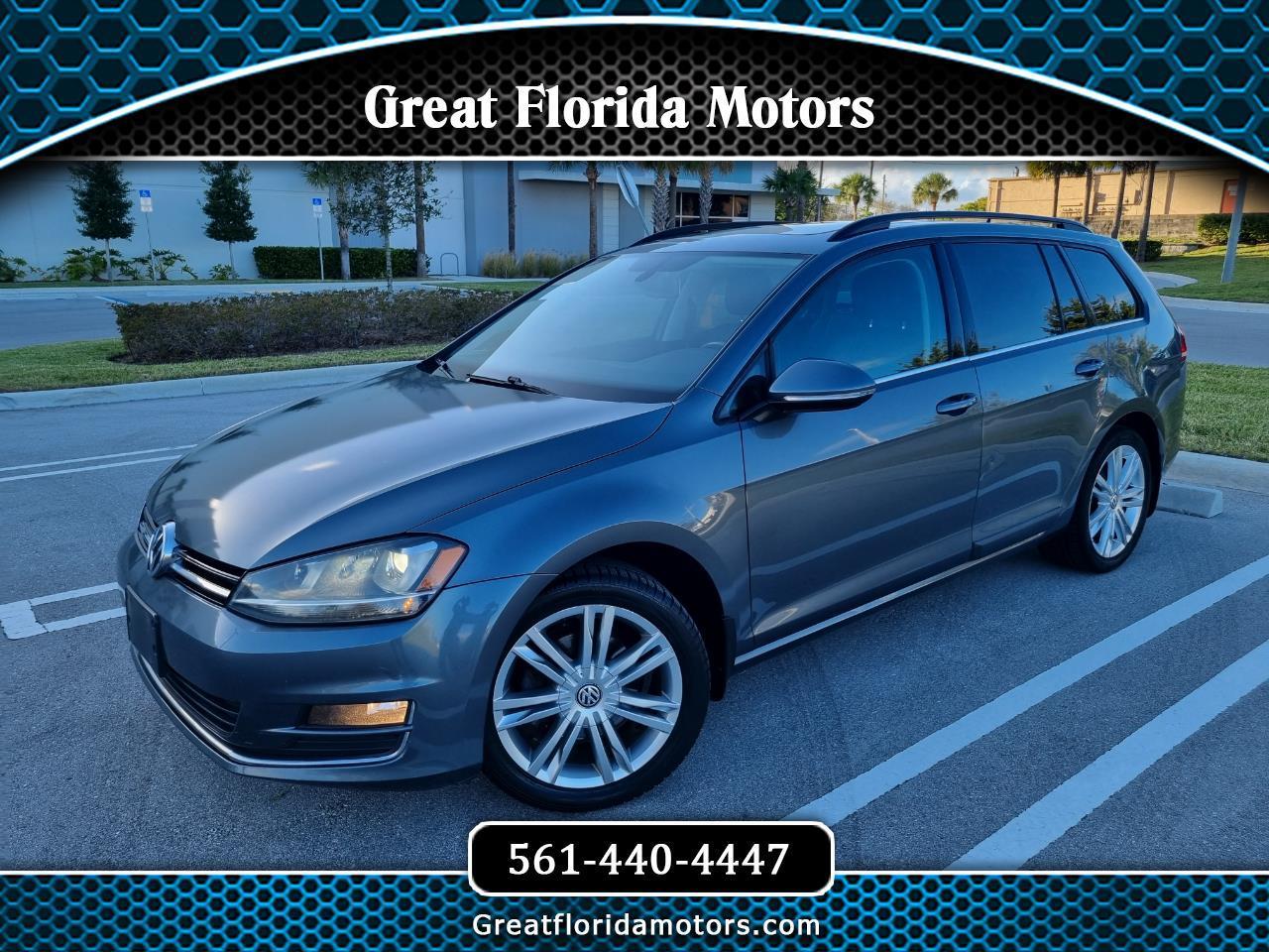 2015 Volkswagen Golf SportWagen TDI S 6A