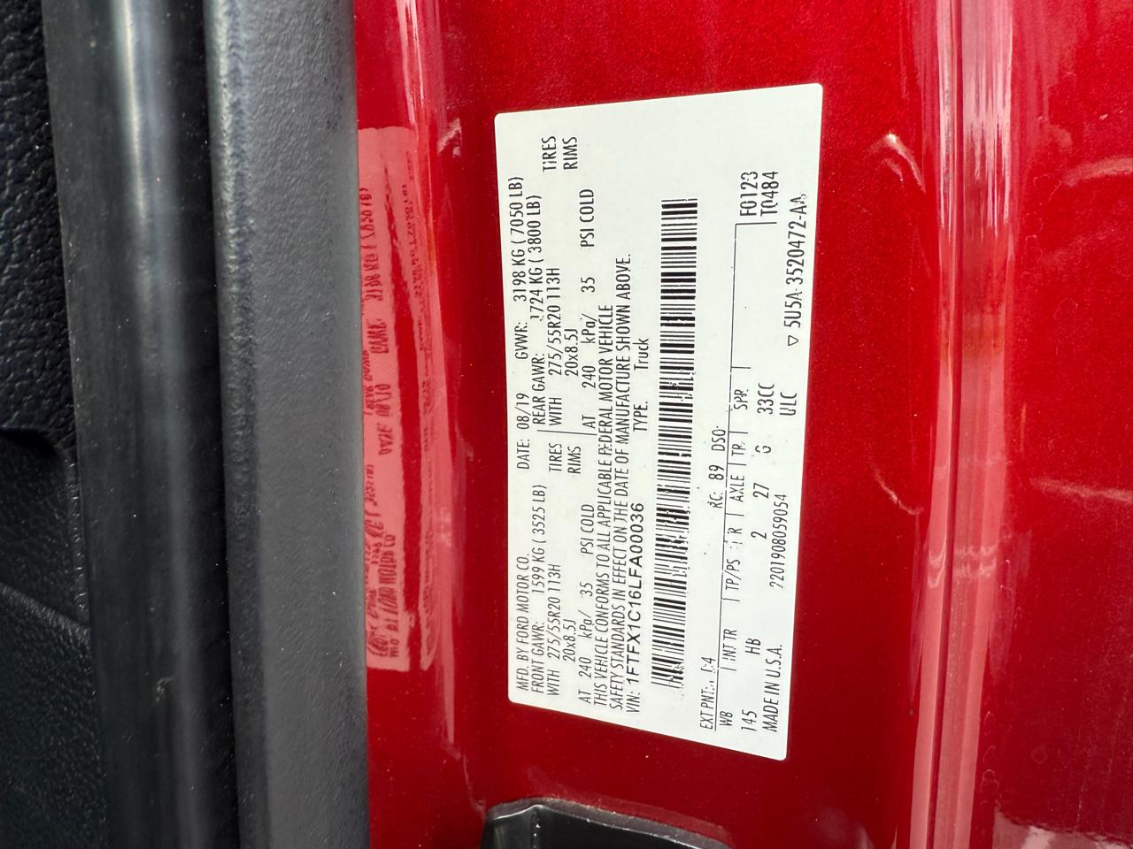 Ford F150 Lariat 2020