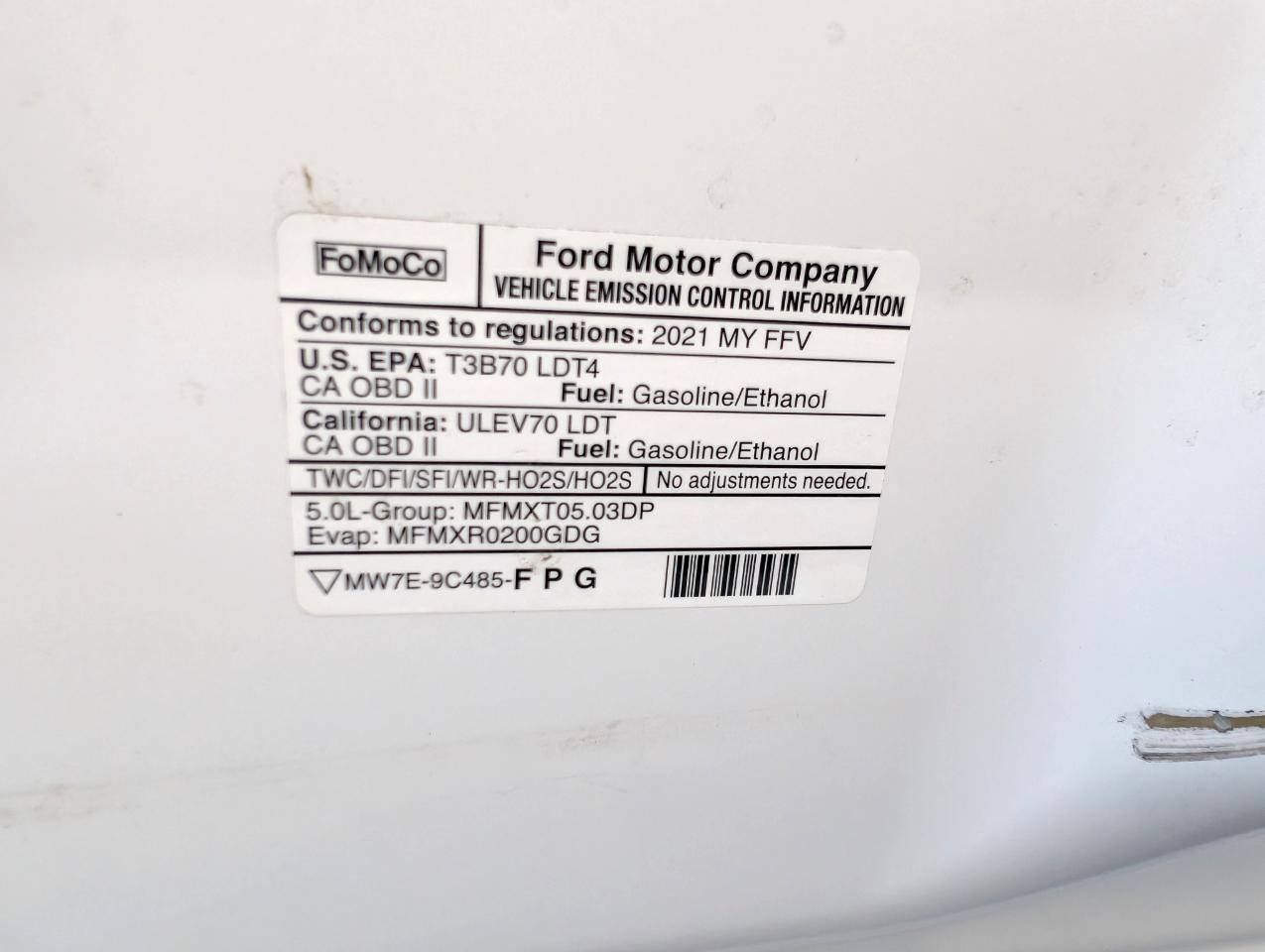 Ford F-150 XL SuperCab 6.5-ft. Bed 2WD 2021