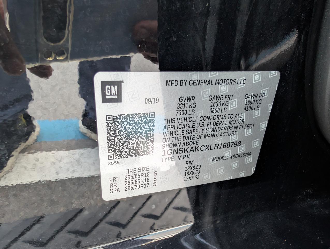 Chevrolet Tahoe LS 4WD 2020