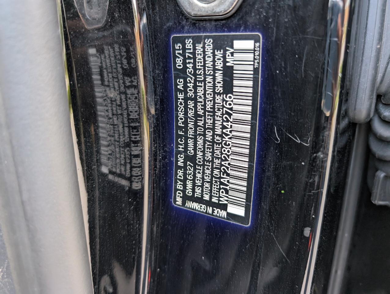 Porsche Cayenne Diesel 2016