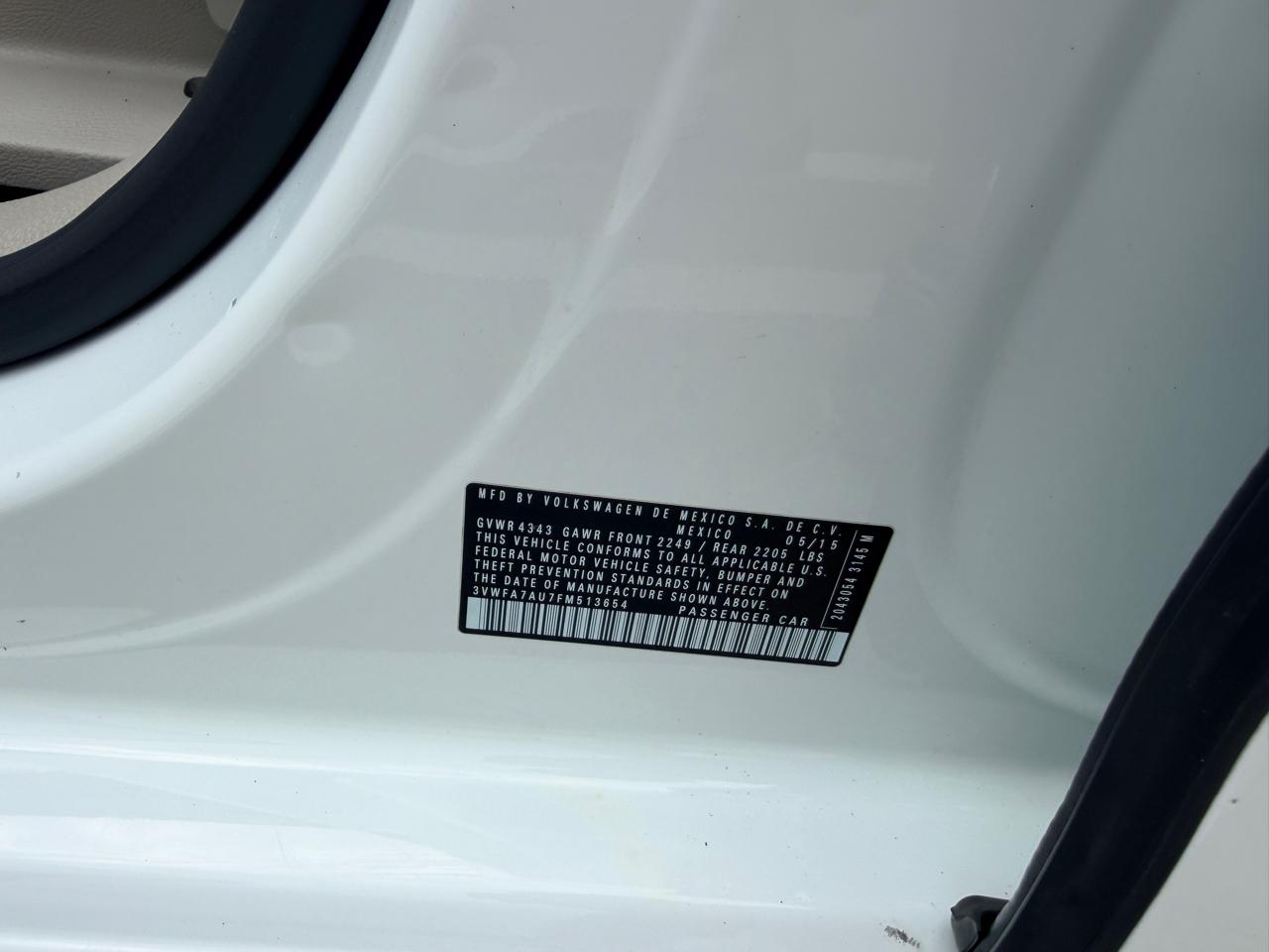 Volkswagen Golf SportWagen TDI S 6M 2015