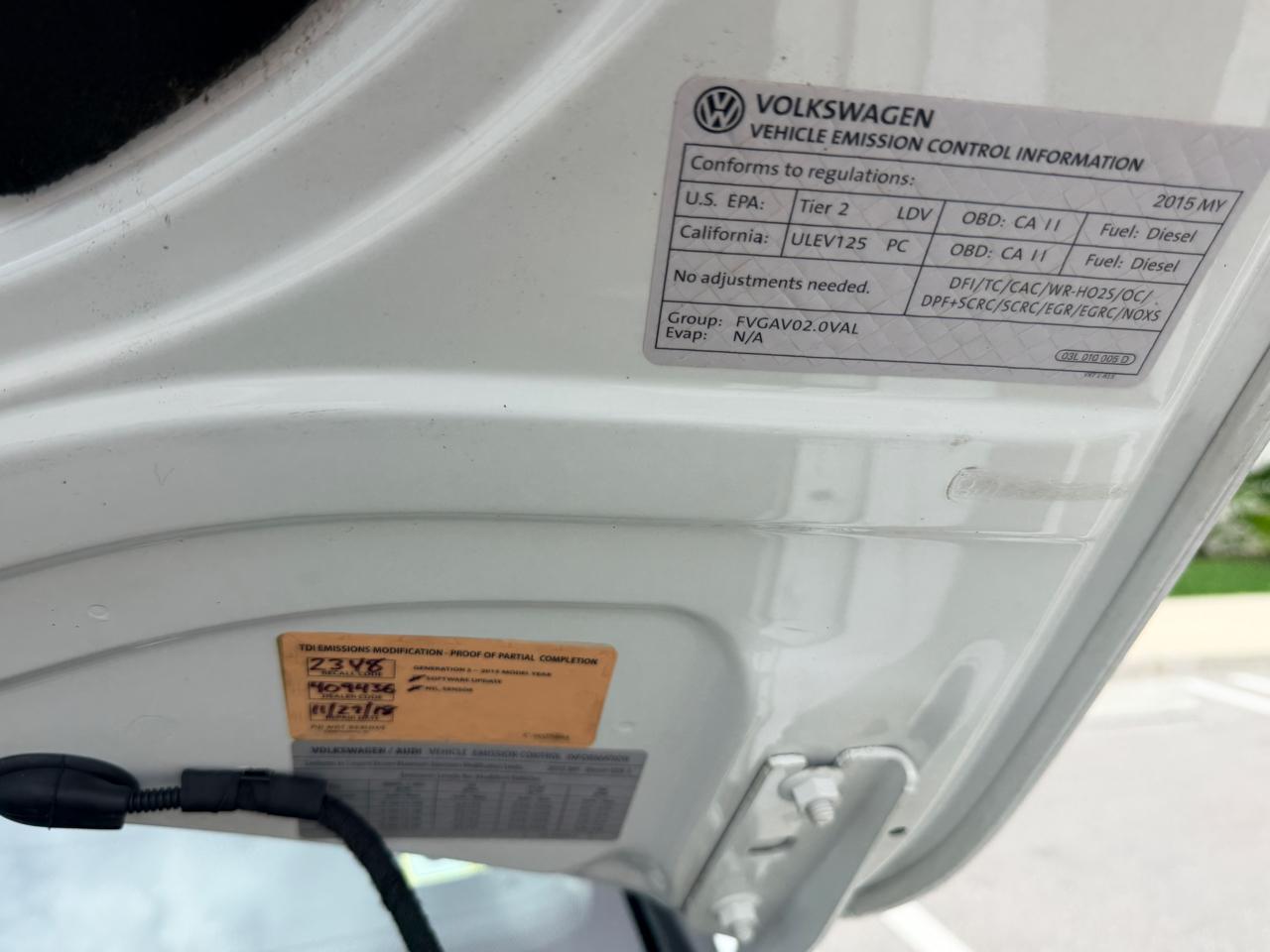 Volkswagen Golf SportWagen TDI S 6M 2015