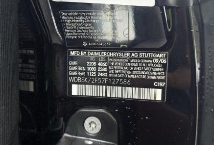 Mercedes-Benz SL-Class SL55 AMG 2007