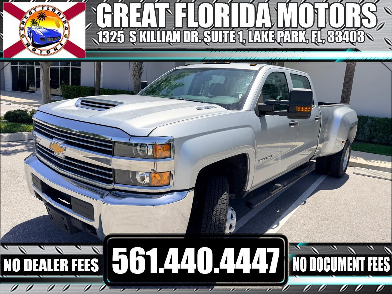 2018 Chevrolet Silverado 3500HD Work Truck Crew Cab 4WD