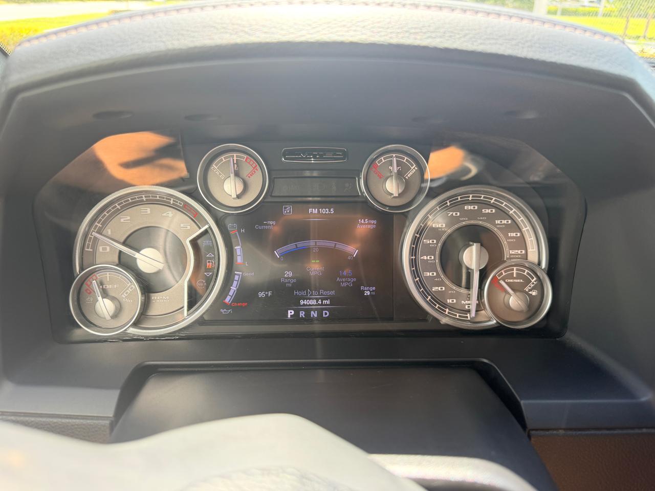 RAM 1500 Limited Crew Cab SWB 4WD 2016