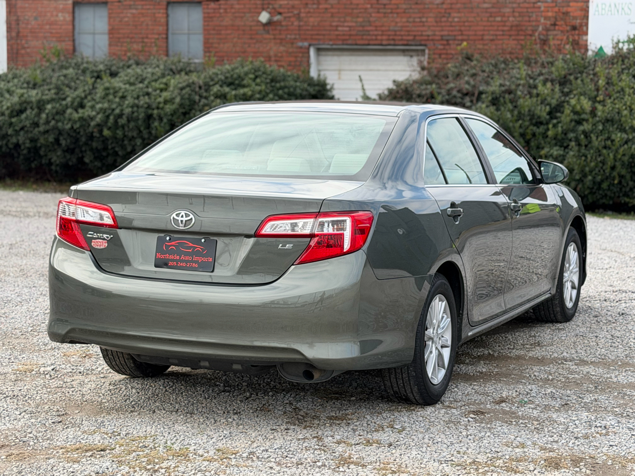 Toyota Camry LE 4D Sedan 2013