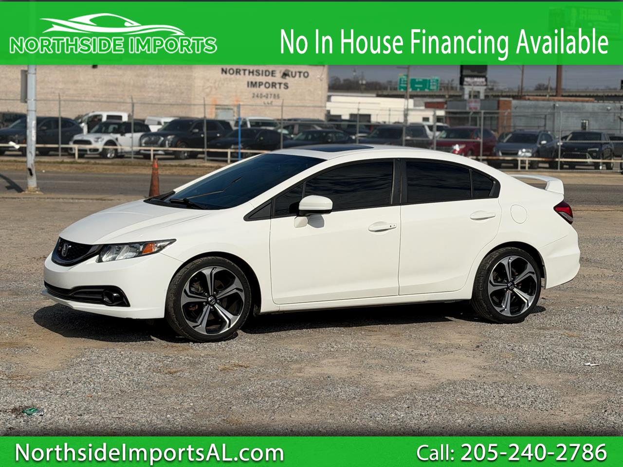 2015 Honda Civic Si Sedan 6-Speed MT