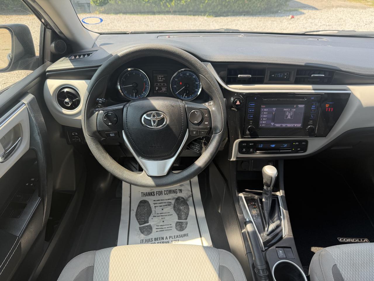 Toyota Corolla LE CVT 2019