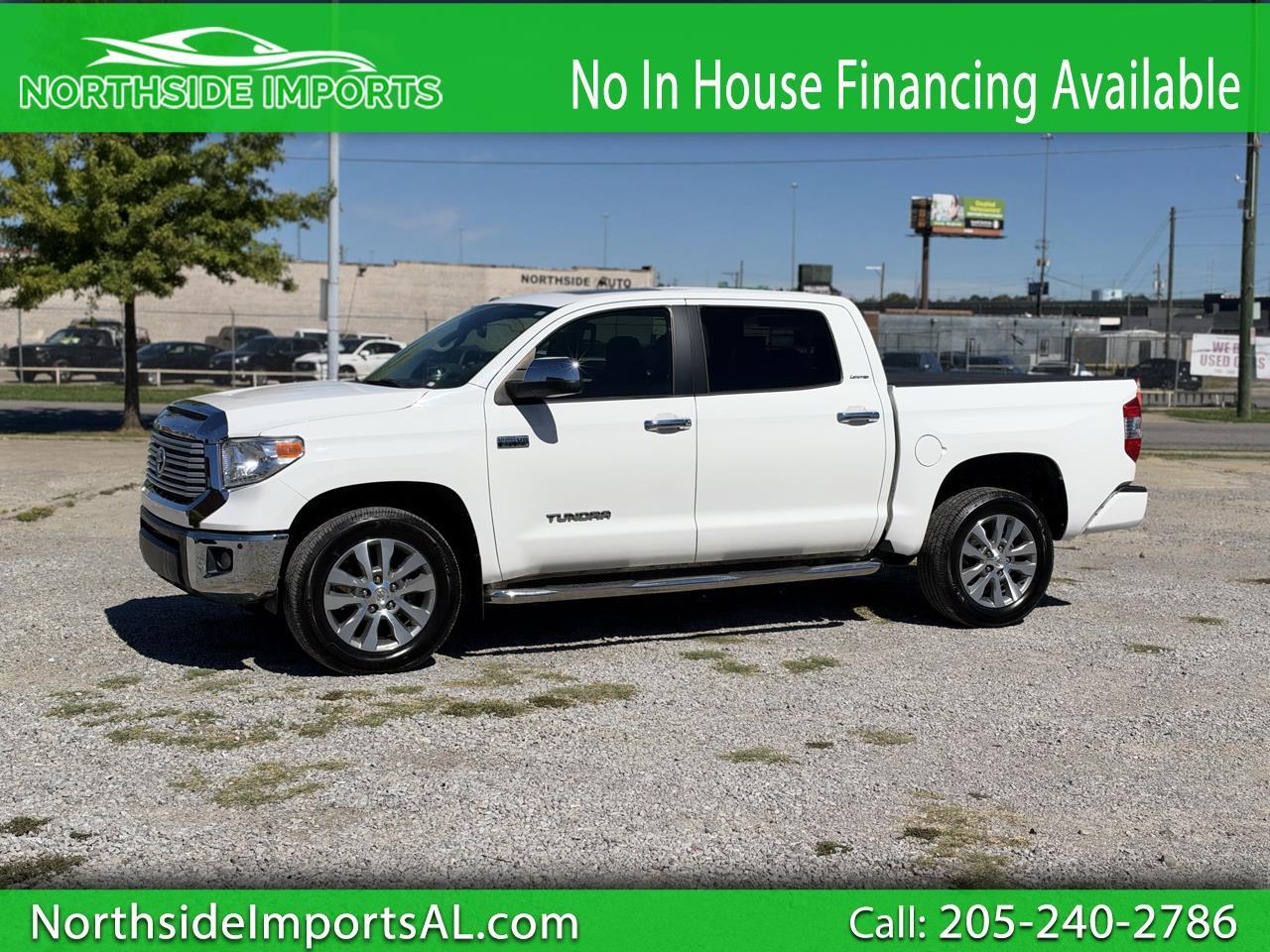 2017 Toyota Tundra Limited 5.7L FFV CrewMax 4WD