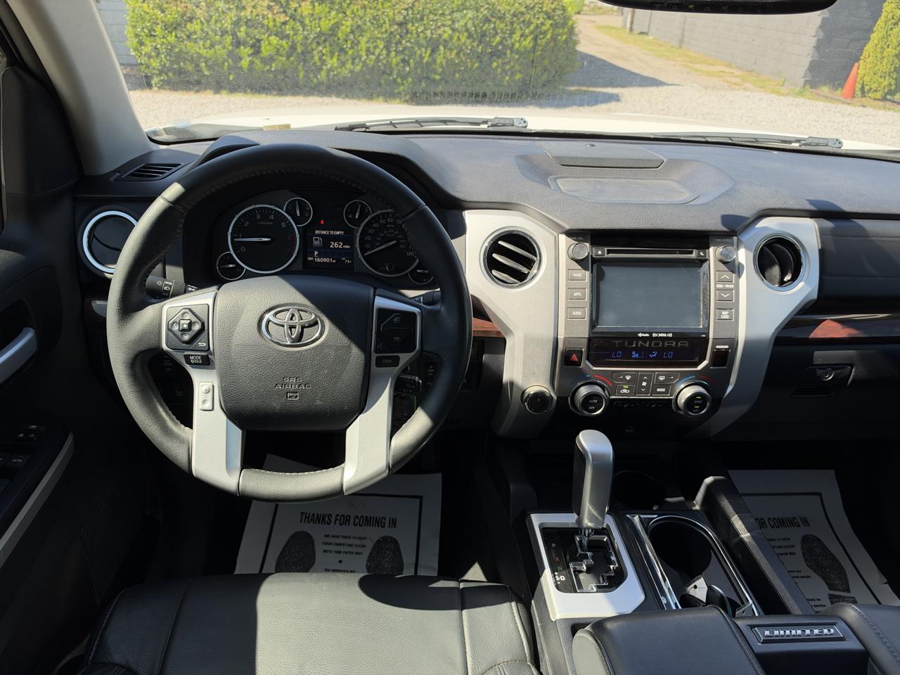 Toyota Tundra Limited 5.7L FFV CrewMax 4WD 2017