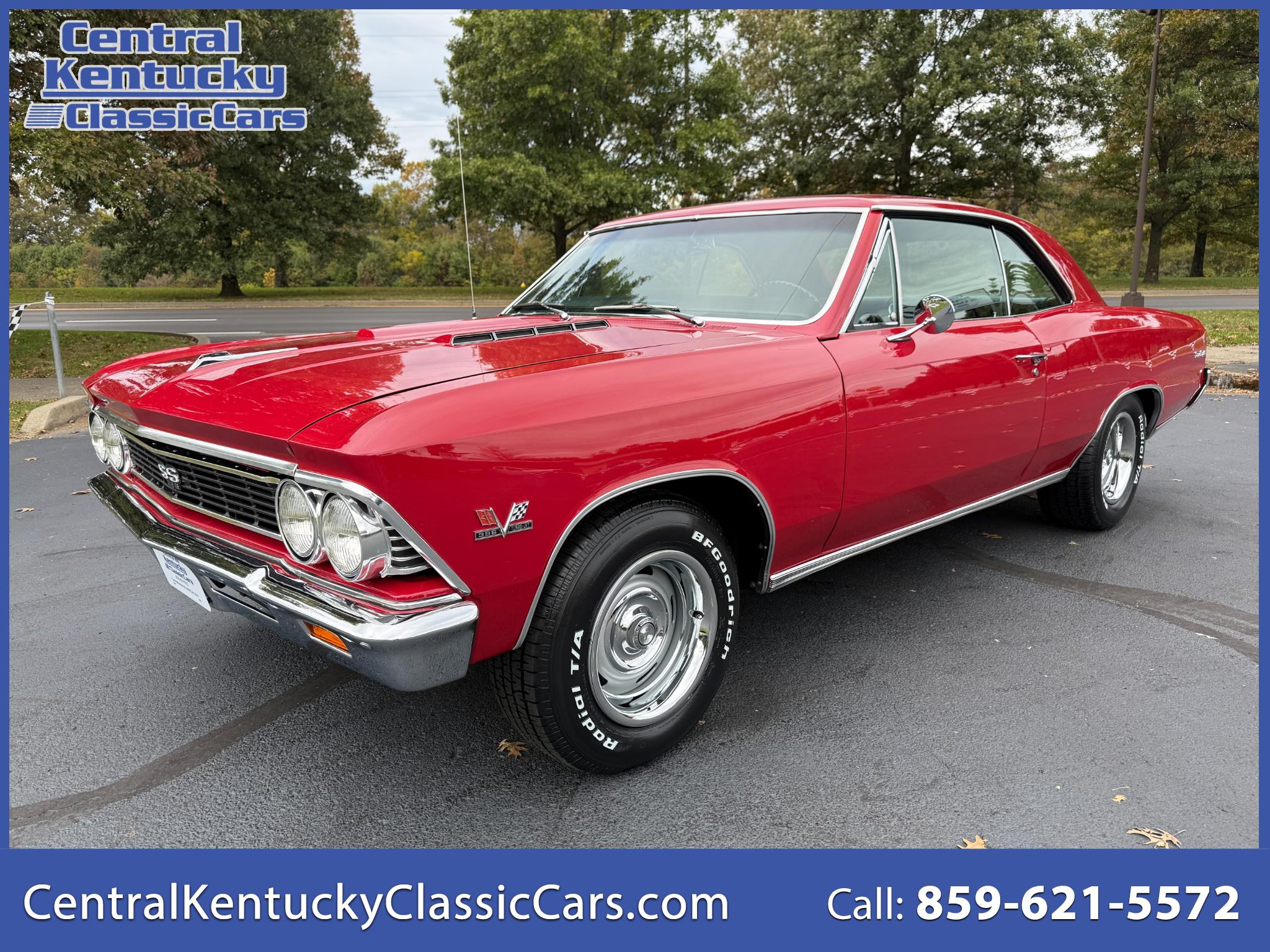 1966 Chevrolet Chevelle SS 396 V8-360 HP L34 Numbers Matching