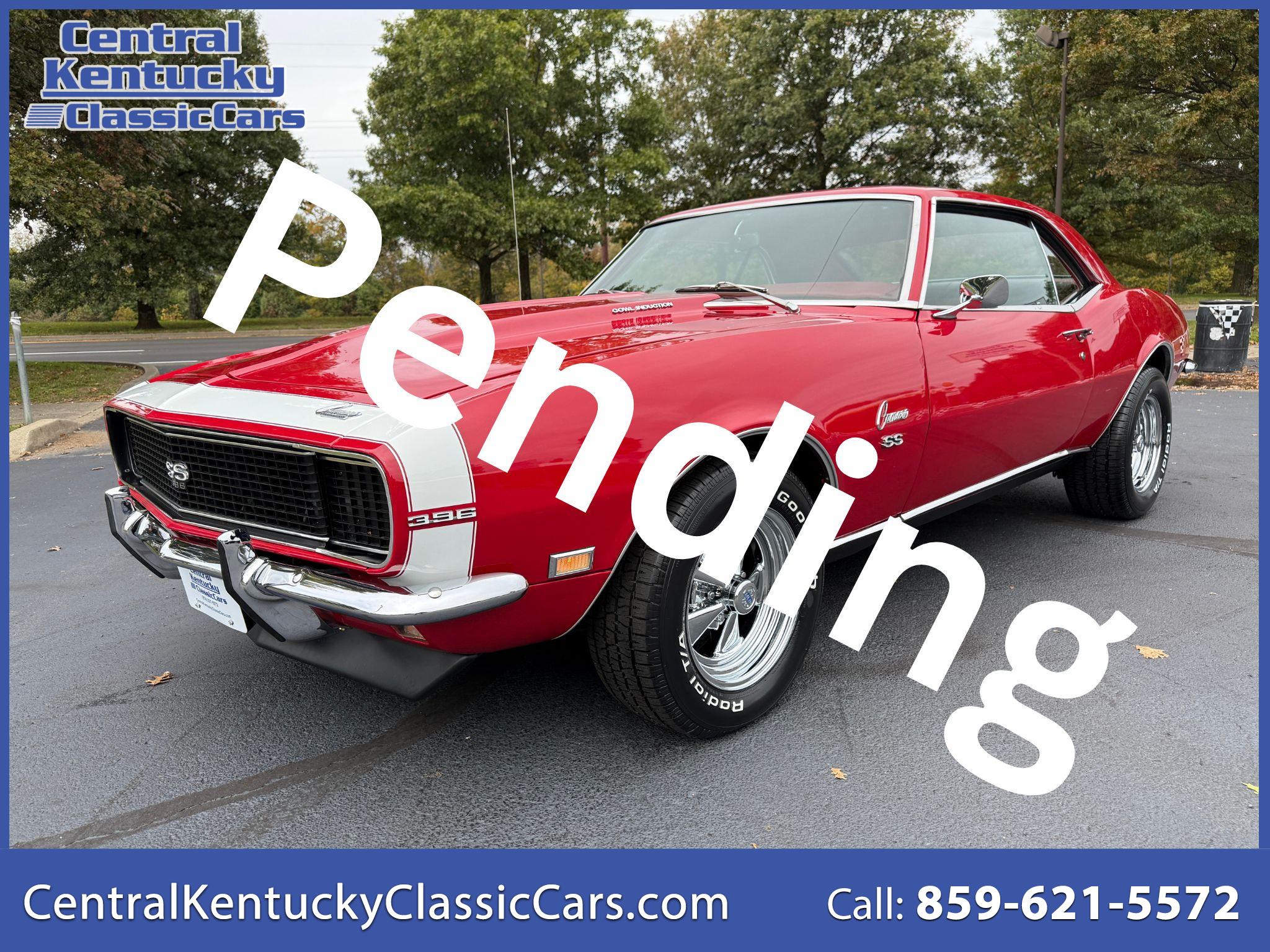 1968 Chevrolet Camaro RS SS  396 V8-375 HP