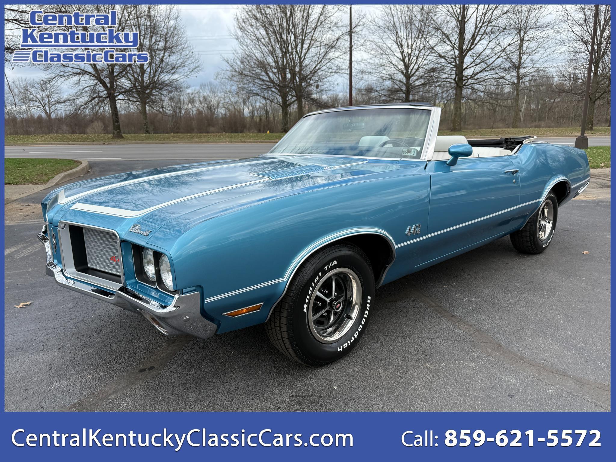 1972 Oldsmobile Cutlass 442 Convertible 350 Rocket V8