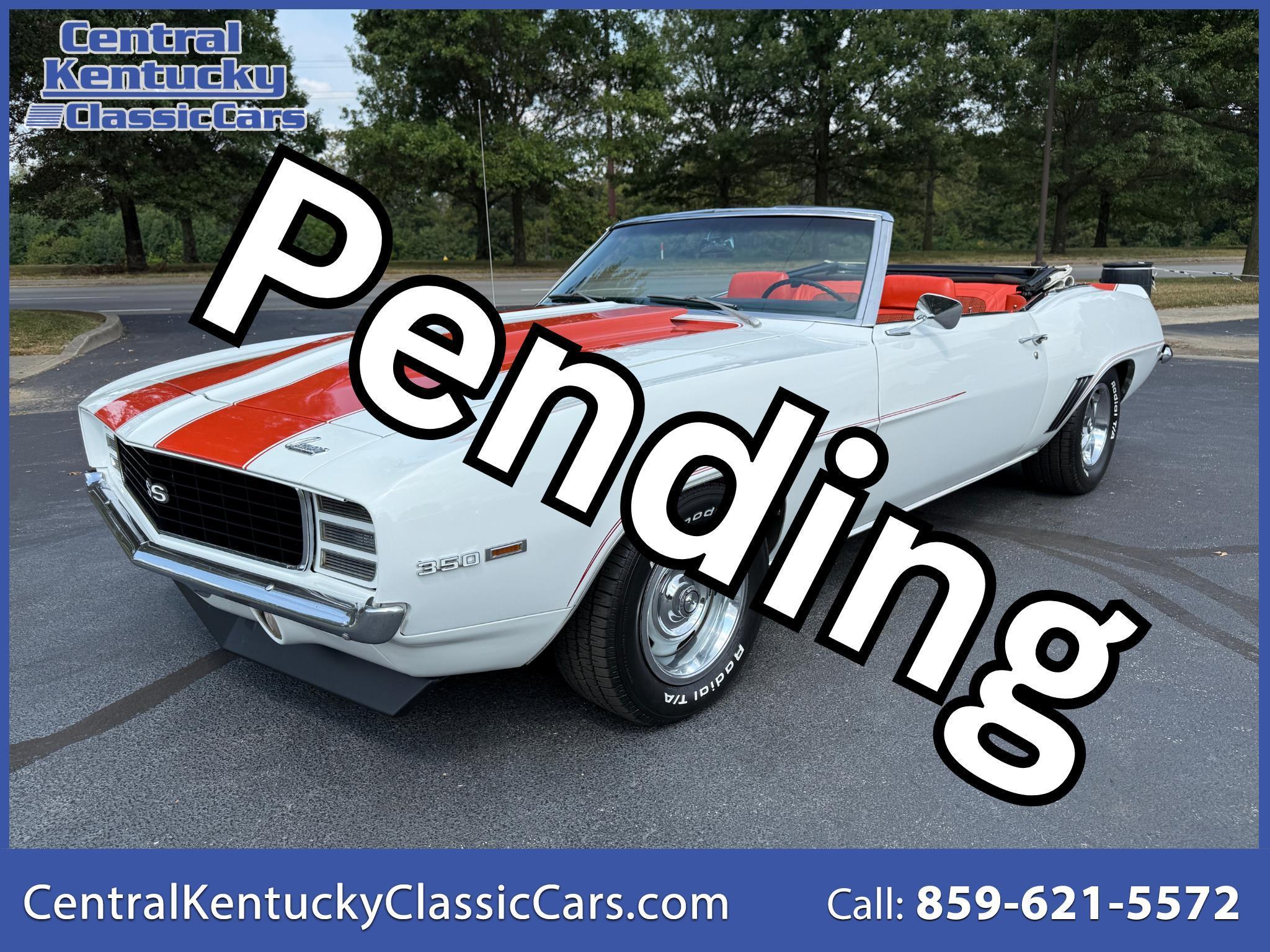 1969 Chevrolet Camaro RS SS  Indy 500 Pace Car Convertible