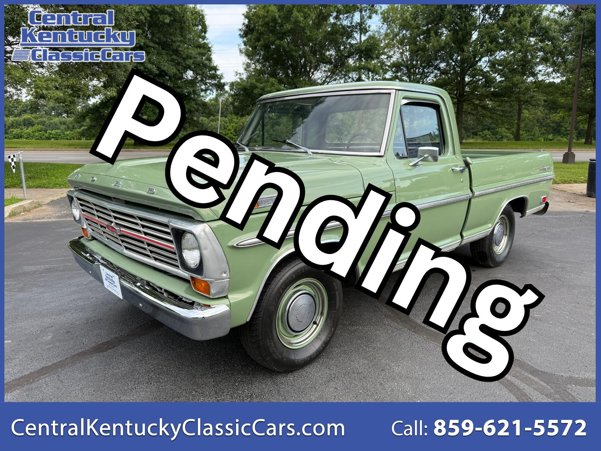 1969 Ford F100 Ranger 360 V8