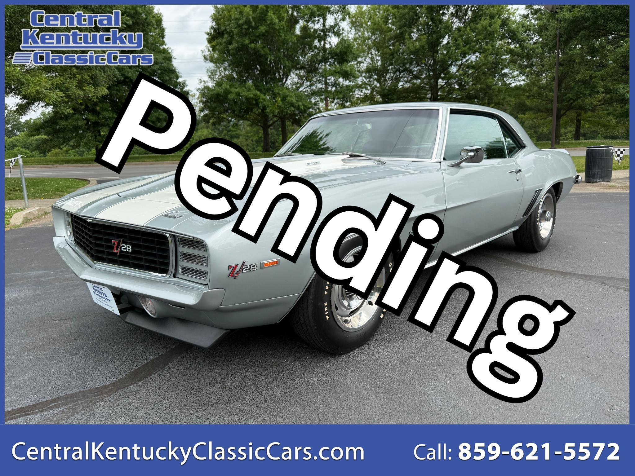 1969 Chevrolet Camaro RS Z-28 302 V8 Numbers Matching